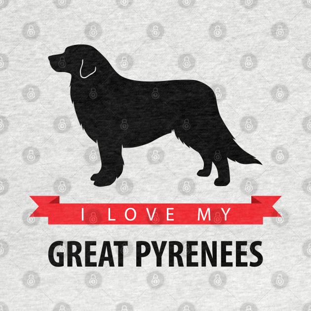 I Love My Great Pyrenees by millersye